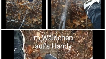 Im Wäldchen auf’s Handy