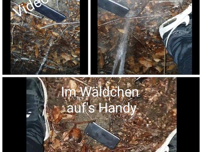 Im Wäldchen auf’s Handy