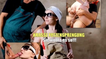 KRASSE FOTZENSPRENGUNG – SIE WOLLTE ES SO!!!