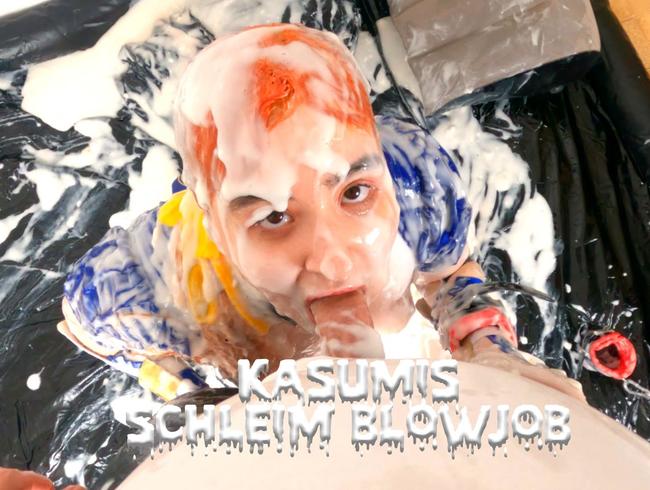 Kasumi Schleim Blowjob