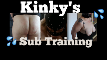 Kinky’s Sub-Training mit  deepthroat bei meinem Sir