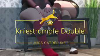 Kniestrümpfe Double