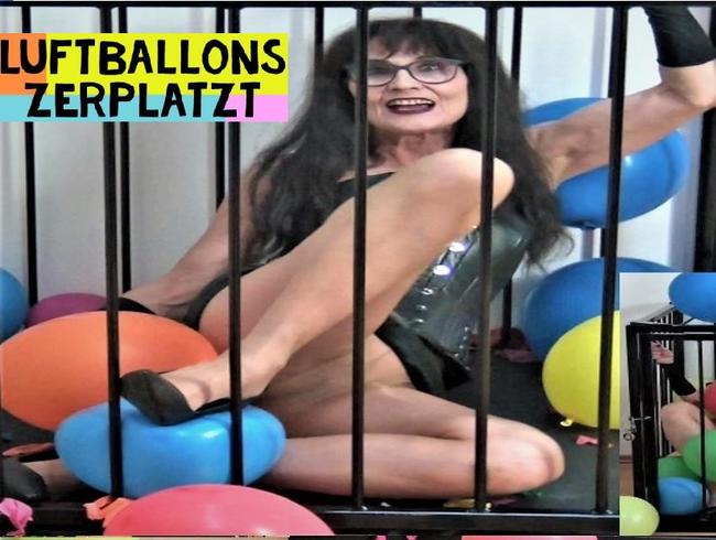 LUFTBALLONS ZERPLATZEN