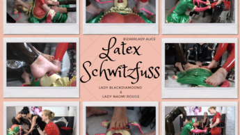 Latexschwitzfuss