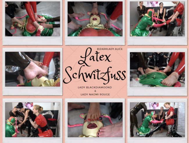 Latexschwitzfuss