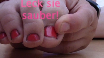 Leck sie sauber