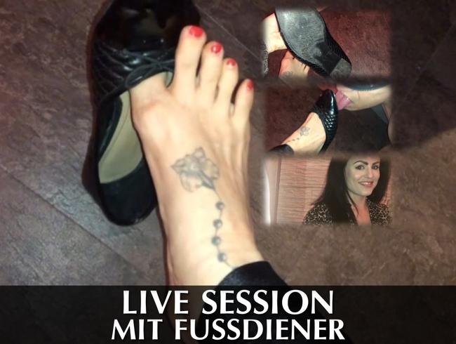 Live Session mit Fussdiener