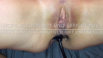 Lucy’s Aufgepumpt und gefickt POV