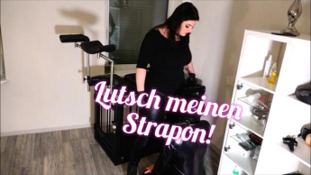 Lutsch meinen Strapon!