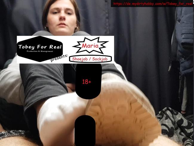 Maria – Shoejob /  Sockjob – POV CAMf