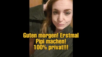 Mein Natursekt will raus! 100% privat! Ich trau mich!