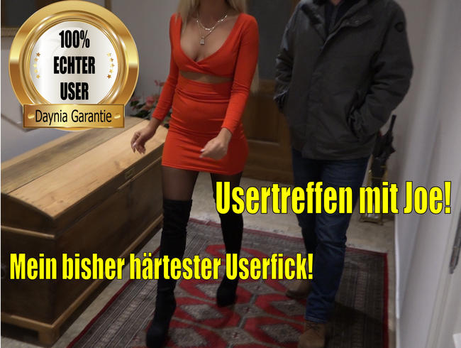 Mein bisher härtestes Userficktreffen | User Joe fickt mich mir das Hirn raus! 100% ECHTER User!