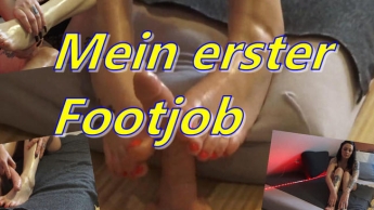 Mein erster Footjob…