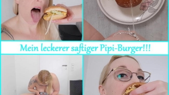 Mein leckerer saftiger Pipi-Burger!!!