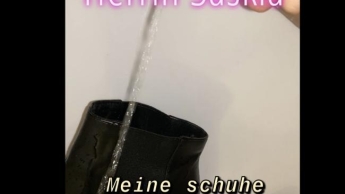 Meine Schuhe bekommen neuen Lack durch den Natursekt