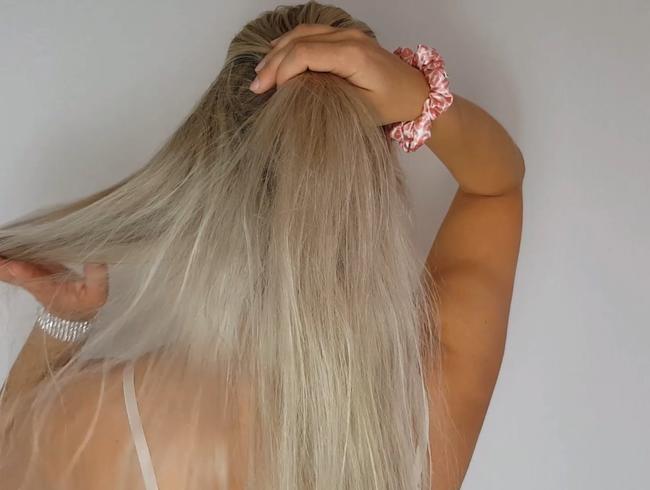 Meine blonde Silbermähne