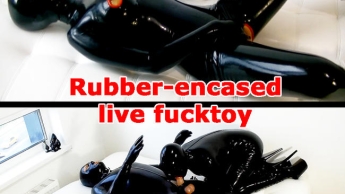 Mit Gummi umhüllte Live-Fucktoys