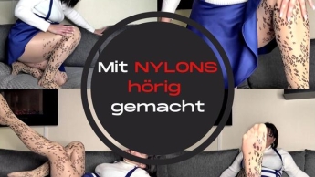 Mit Nylons hörig gemacht