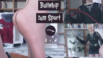 Mit der Bullwhip zum Sport