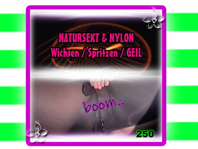 NATURSEKT & NYLON – Wichsen / Spritzen  GEIL