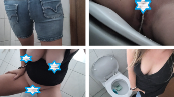 NS enge Hotpants Jeans, transparenter geiler String