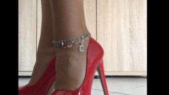 Neue, rote Highheels