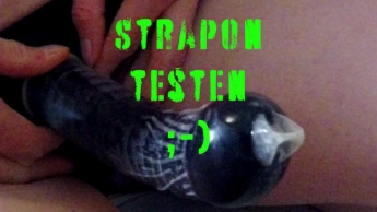 Neuen Strap-on  testen