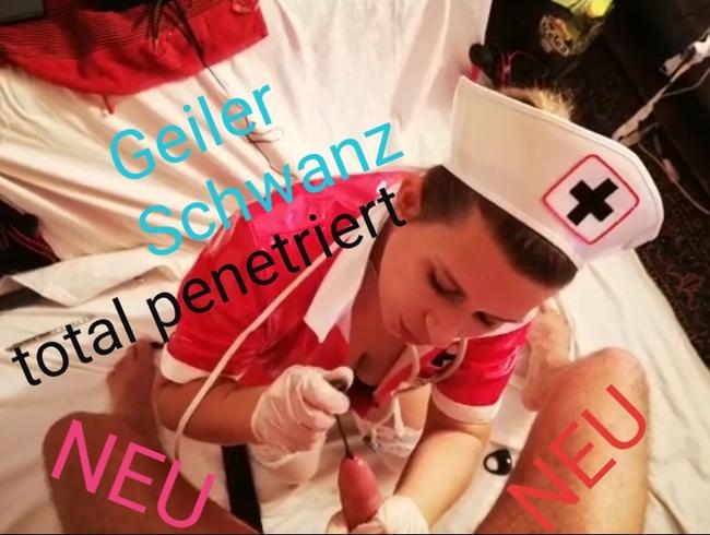 Notgeiler Schwanz von Krankenschwester Penetriert