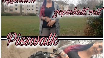 OMG In der Öffentlichkeit gepinkelt mit Pisswalk-Habe ich mich das wirklich getraut???