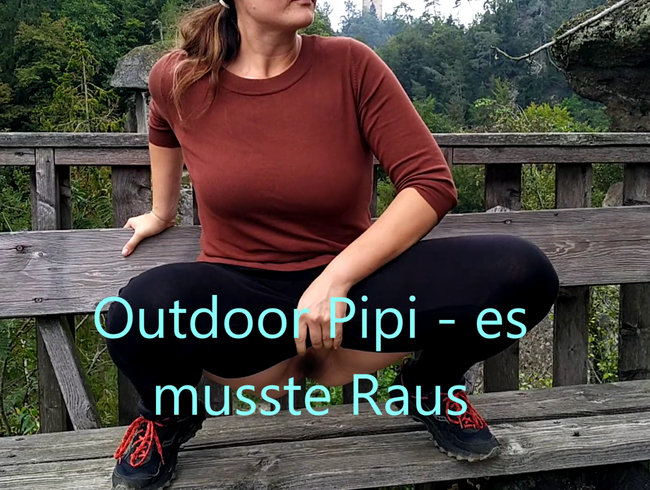 Outdoor Pipi – es musste Raus