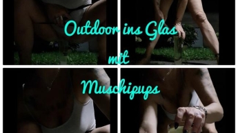 Outdoor ins Glas mit Muschipups