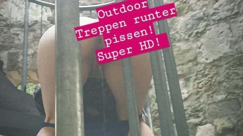 Outdoor pissen! Super HD!