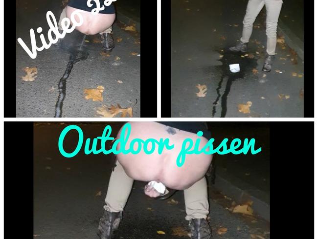 Outdoor pissen