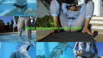 PVC: Sonnen und schwimmen im PVC Overall