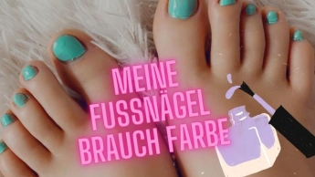 Pediküre – meine Nägel brauchen Farbe