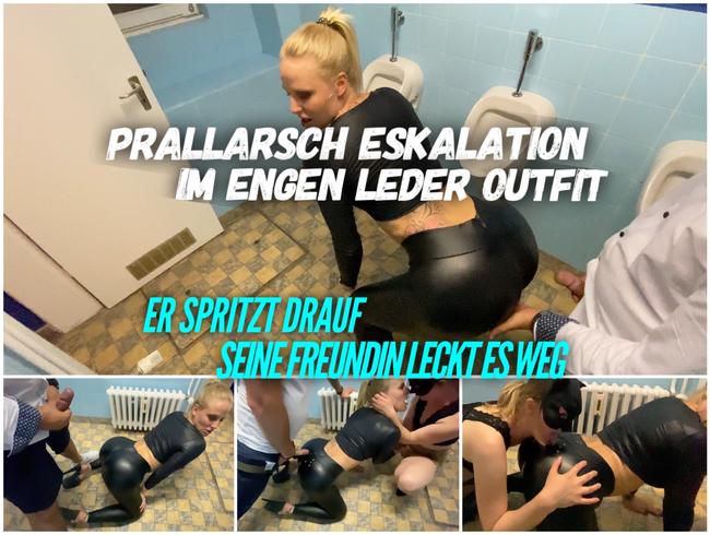 Prallarsch Eskalation | Er spritzt drauf, seine Freundin leckt es weg