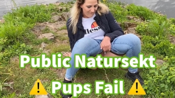 Public Natursekt – Pups Fail!