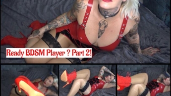 Ready BDSM Player ? Part 2!  45min Video Session!