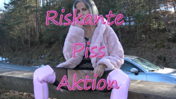 Riskante Piss Aktion