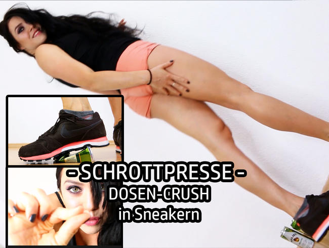 SCHROTTPRESSE – DOSEN-CRUSH in Sneakers (CustomClip)