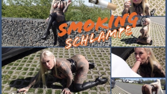 SMOKING SCHLAMPE ich lutsch dir den Schwanz leer!