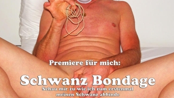 Schwanz Bondage