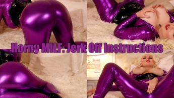 Sexy fetish MILF: Jerk Off Instructions