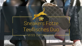 Sneakers Fotze Teuflisches Duo!