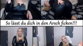 So lässt du dich in den Arsch ficken!!! (Dirty Talk)