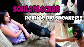 Sohlenlecker- reinige die Sneaker