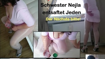 Spermaklinik: Schwester Nejla entsaftet jeden- der Nächste bitte!