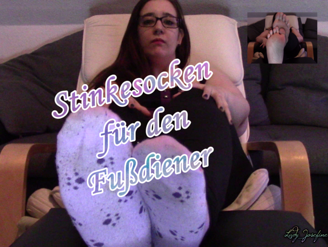 Stinkesocken für den Fußdiener