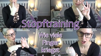 Stopftraining – Wie viele Finger kriegst du rein?