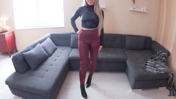 TREUETEST endet in SCHLAMMSCHIEBEN und VOLLGESPRITZTER WETLOOK-LEGGINGS